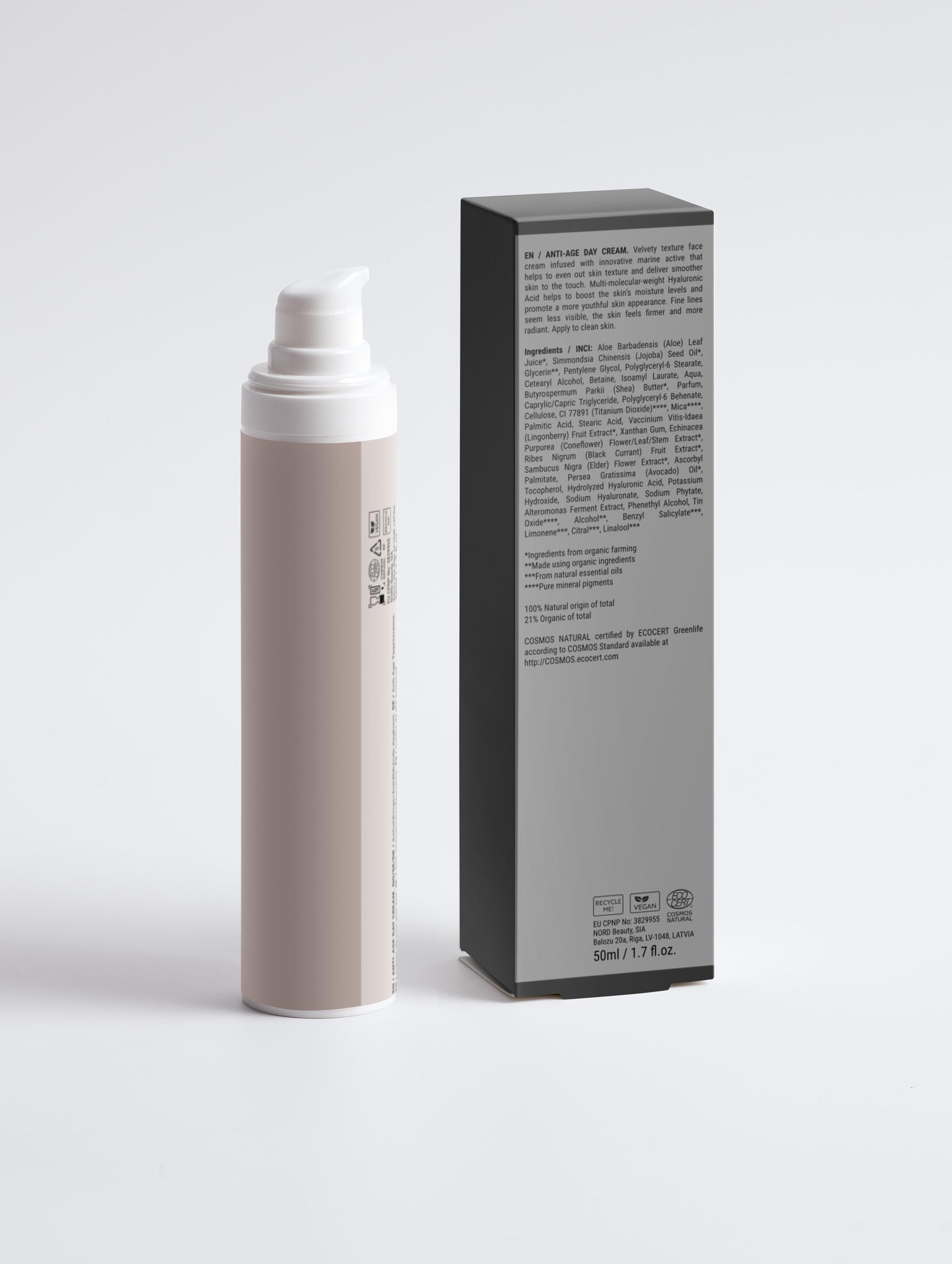 Crema Facial Anti-Edad (Día) – 50 ml