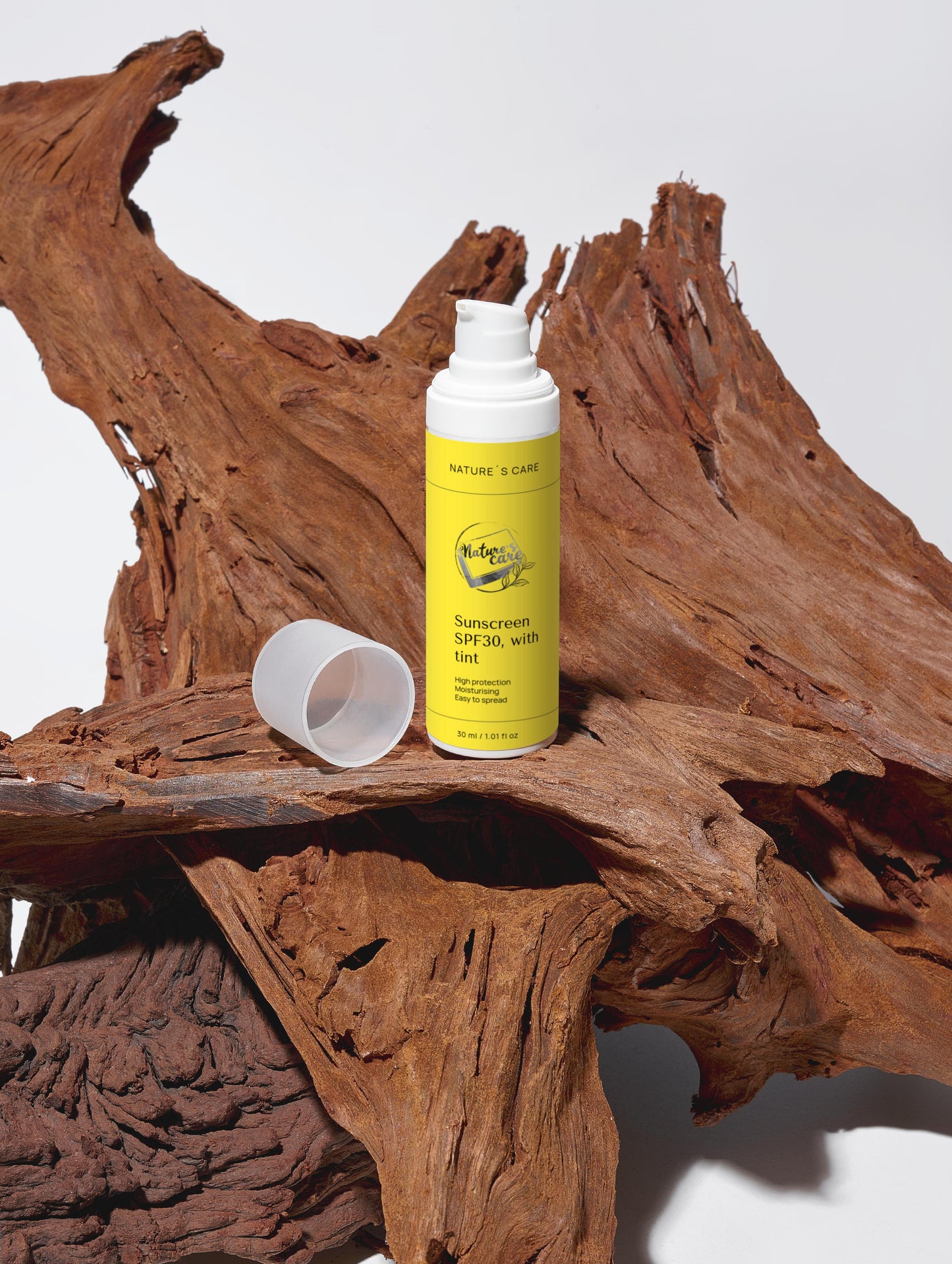 Protector solar SPF30 con nuevo color con tinte