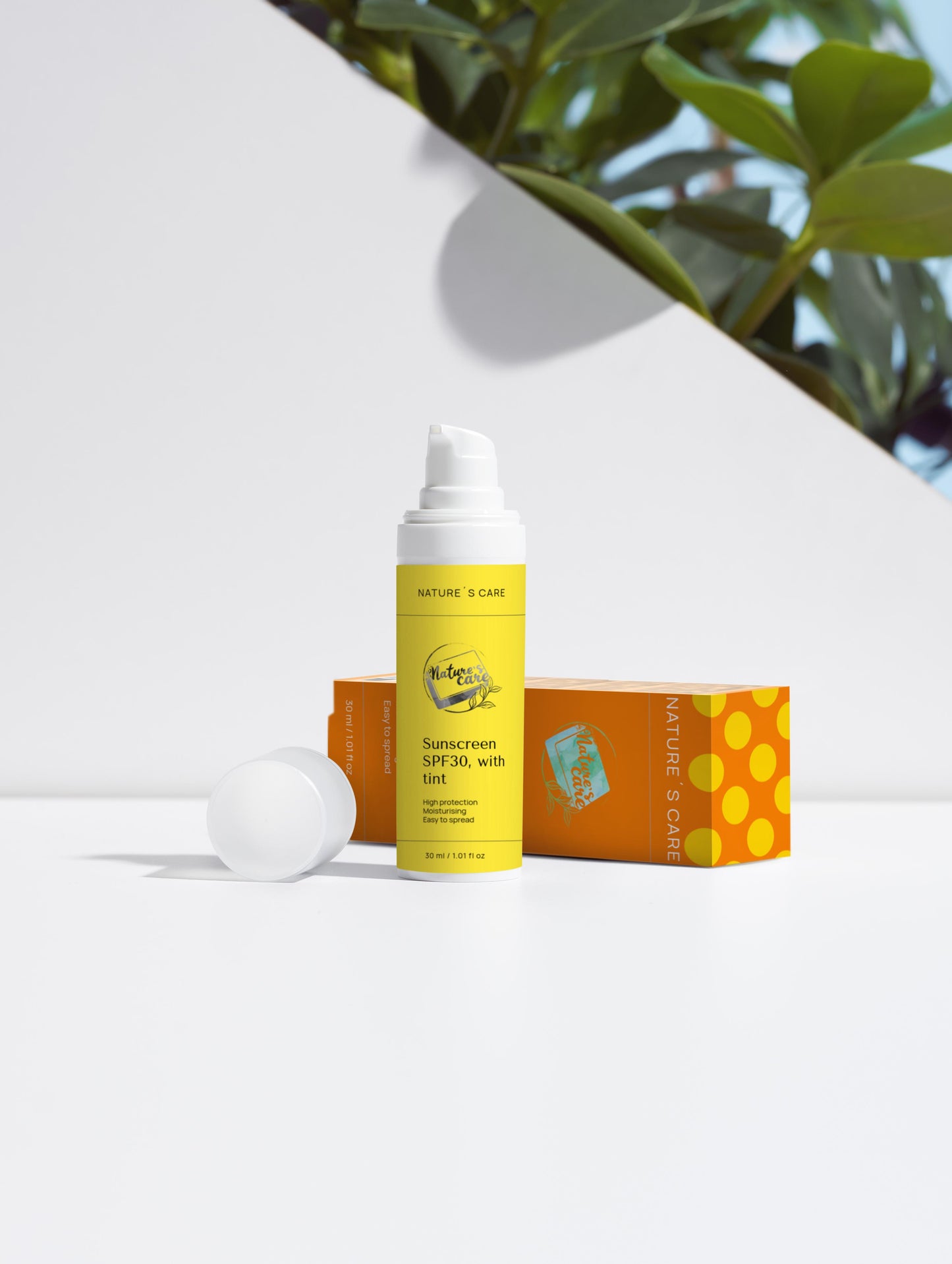 Protector solar SPF30 con nuevo color con tinte