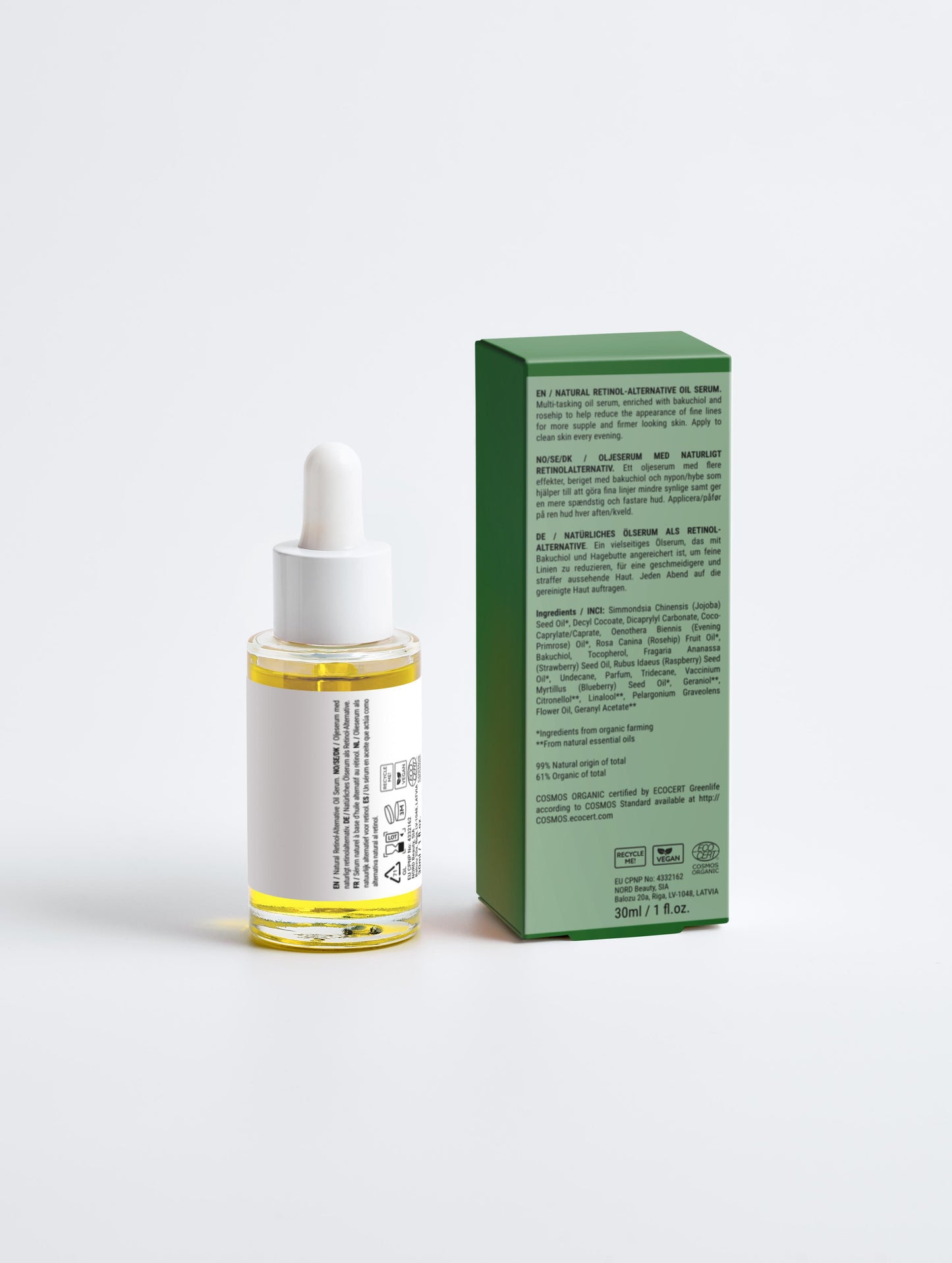 Suero de aceite alternativo al retinol natural 30 ml