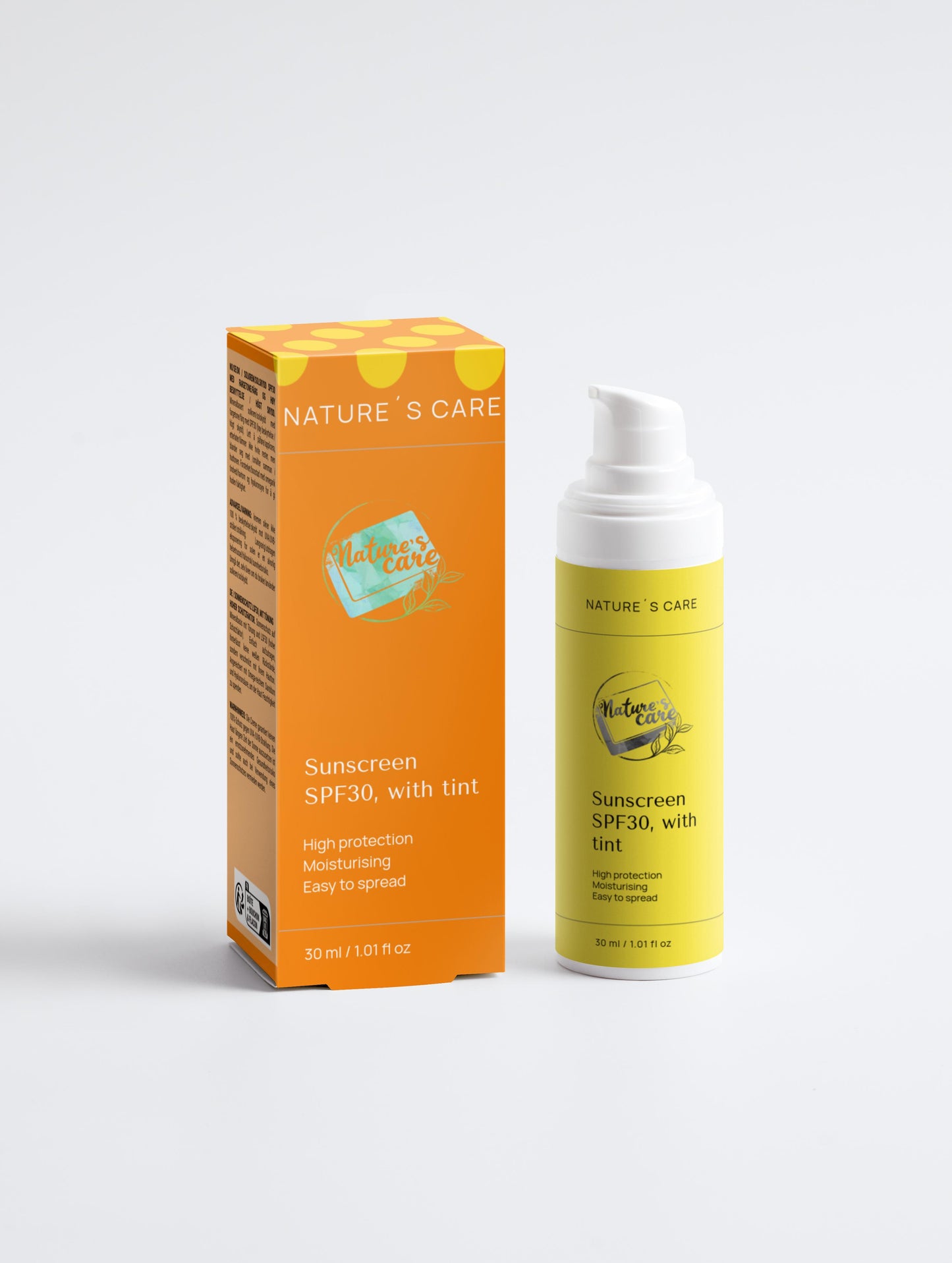 Protector solar SPF30 con nuevo color con tinte