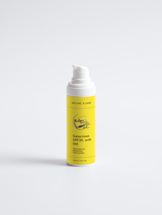 Protector solar SPF30 con nuevo color con tinte