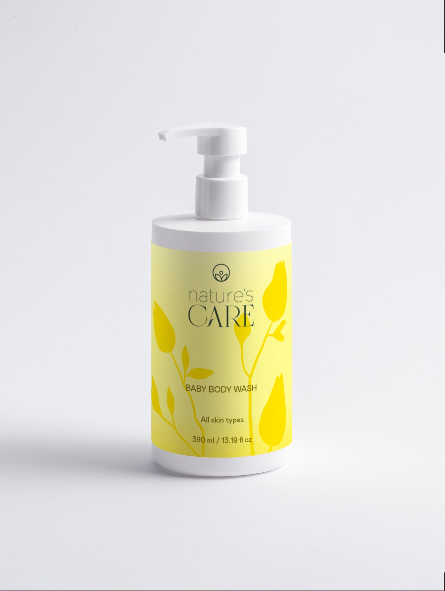 Baby Body Wash – Gel de Baño Suave para Bebés y Niños 390 ml | 13.19 fl. oz.