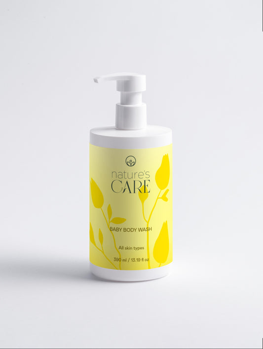 Baby Body Wash – Gel de Baño Suave para Bebés y Niños 390 ml | 13.19 fl. oz.
